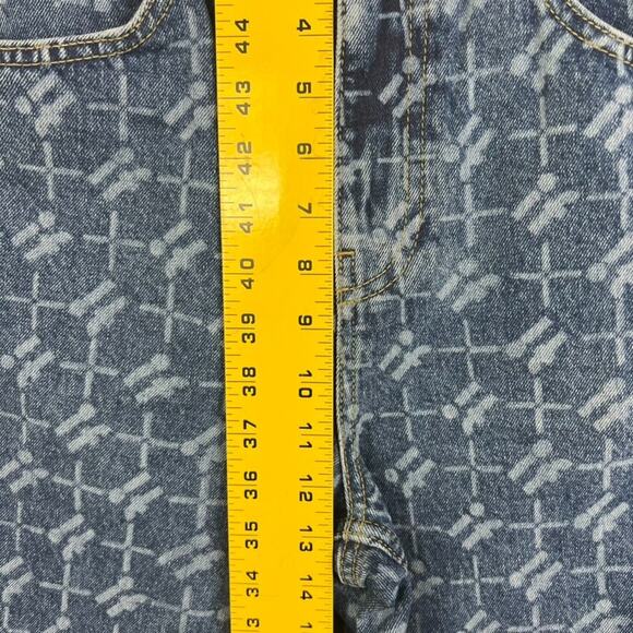 BDG Iets Frans Women's Jeans Size W 28 Denim Monogram High Waist Boyfriend - Picture 11 of 12